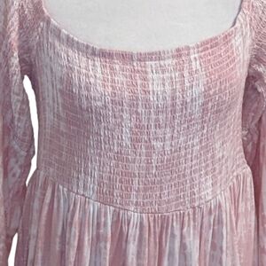 TORRID Off Shoulder Short Dress or Tunic Top Shirring Babydoll Size 2 (2x)